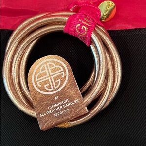 BudhaGirl champagne set of 6, gold set of 9